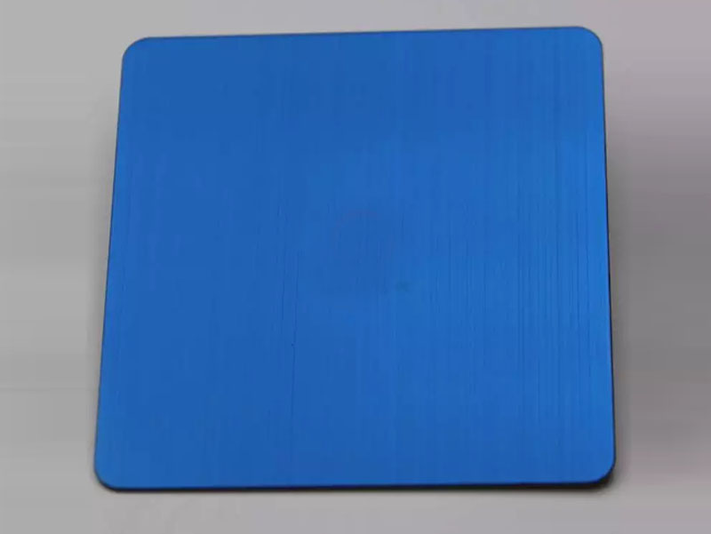寶石藍(lán)噴砂板