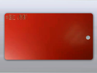 不銹鋼氟碳漆板中國紅