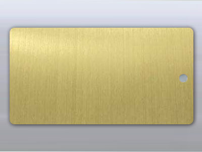 香檳金不銹鋼氟碳漆板