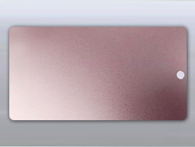 玫瑰金不銹鋼氟碳漆板